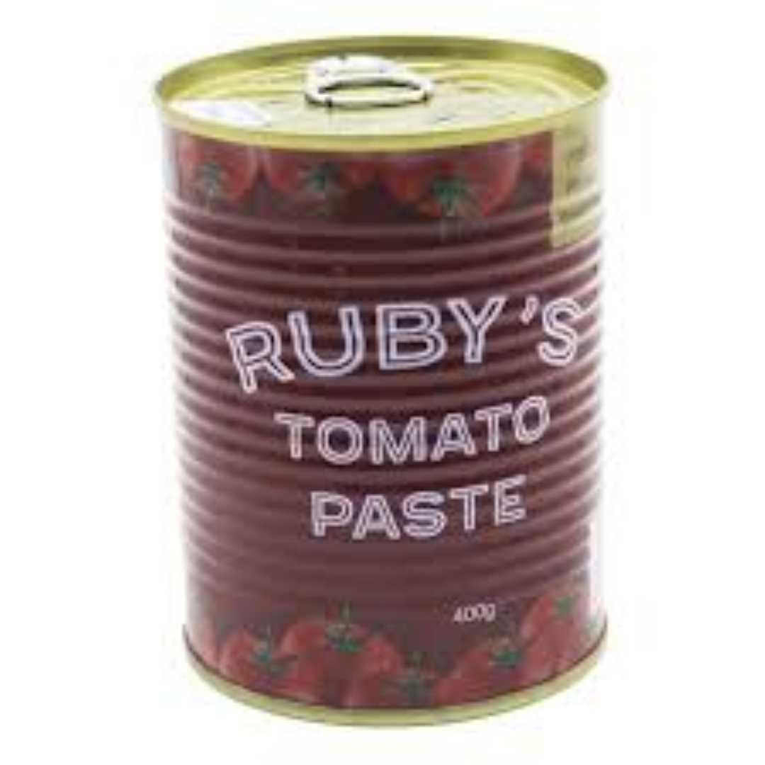 RUBYS TOMATOE PASTE 400G